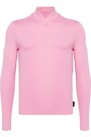Courrèges Oberteil mit Logo-Applikation