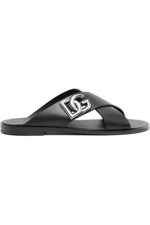 Dolce & Gabbana Pantoletten mit DG-Logo
