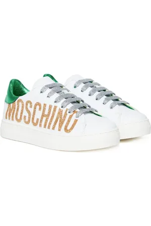 Moschino Sneakers mit Glitter-Logo
