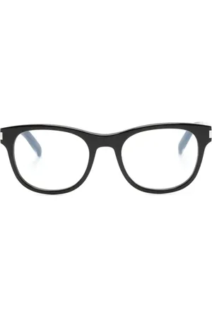 Saint Laurent Brille mit ovalem Gestell