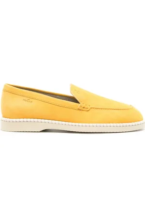 Hogan Loafer aus Wildleder mit Logo-Prägung