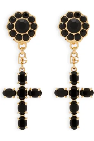 Dolce & Gabbana Ohrclips mit Kreuz