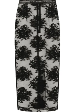 Dolce & Gabbana Semi-transparenter Tüllrock