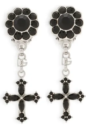 Dolce & Gabbana Ohrclips mit Kreuz