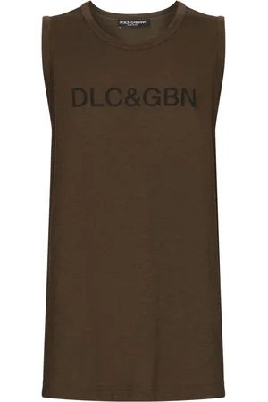 Dolce & Gabbana Trägershirt mit Logo-Print
