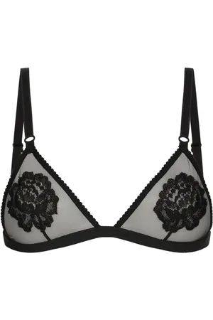 Dolce & Gabbana Triangel-BH mit Blumen-Motiv