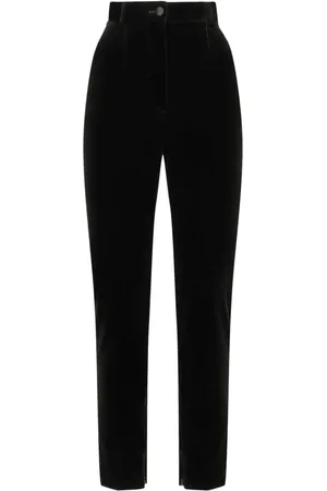 Dolce & Gabbana Taillenhose aus Samt