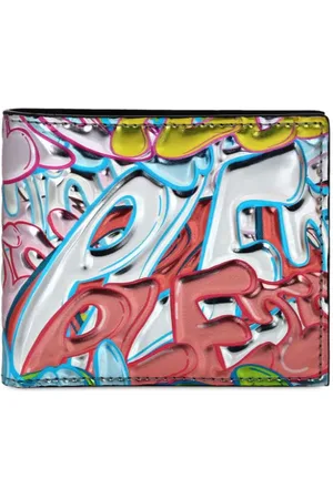 Philipp Plein Portemonnaie mit Graffiti-Print