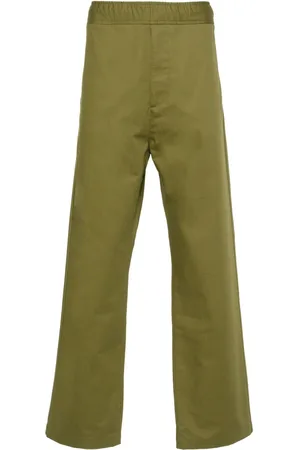 Moncler Straight-Leg-Hose mit Logo-Applikation