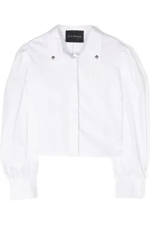 John Richmond Hemd mit Logo-Print