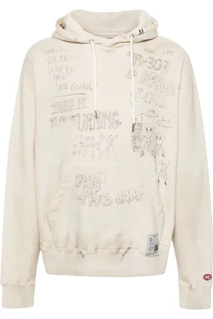 Maison Mihara Yasuhiro Hoodie im Distressed-Look
