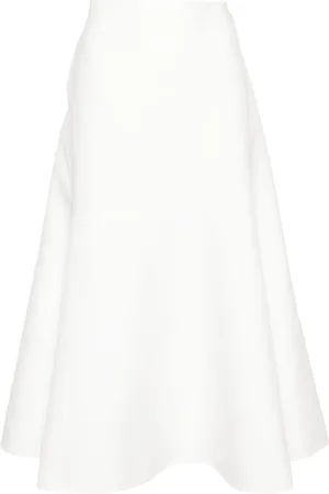 Jil Sander Asymmetrischer Midirock