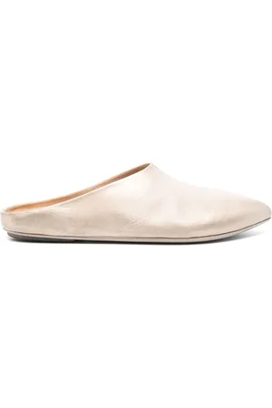 MARSÈLL Mules im Metallic-Look