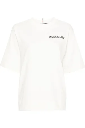 Moncler T-Shirt mit Logo-Prägung