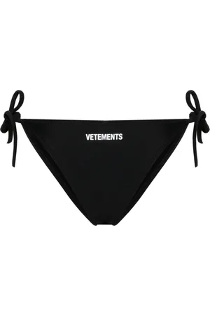 Vetements Bikinihöschen mit Logo-Print