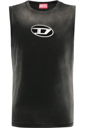 Diesel Tanktop mit Oval D-Schild