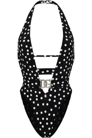 Dolce & Gabbana Badeanzug mit Polka Dots