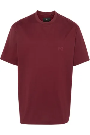Y-3 T-Shirt mit gummiertem Logo