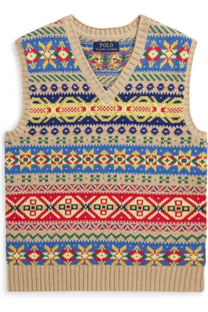 Ralph Lauren Fair-Isle-Pullunder aus Baumwolle