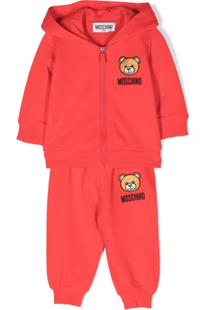 Moschino Jogginganzug mit Teddy-Stickerei