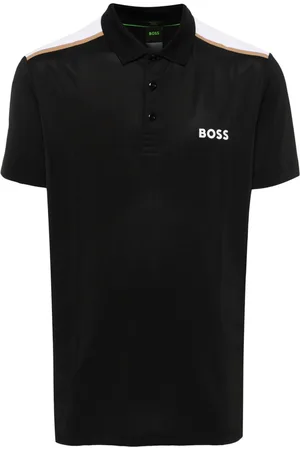HUGO BOSS Poloshirt mit Logo-Print