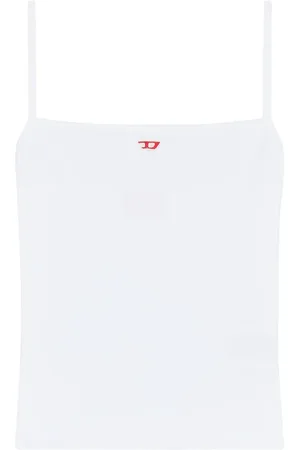 Diesel T-Hop-D Tanktop mit Logo-Applikation