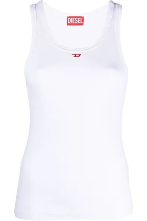 Diesel T-Anky-D Tanktop mit Logo-Applikation
