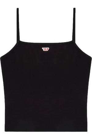 Diesel T-Hop-D Tanktop mit Logo-Applikation