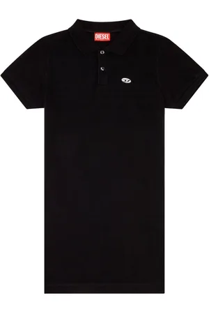 Diesel D-Tenny-Doval-Pj Poloshirtkleid mit Logo-Applikation