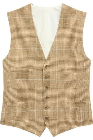 Ralph Lauren Weste mit Glencheck-Muster