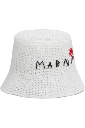 Marni Fischerhut mit Logo-Stickerei