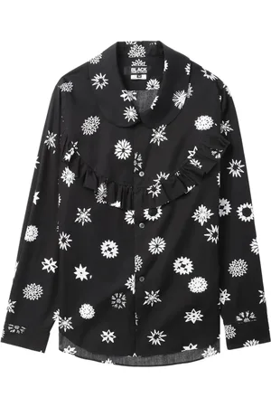 Comme des Garçons Hemd mit grafischem Print