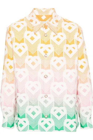 Casablanca Hemdjacke mit Frottee-Effekt