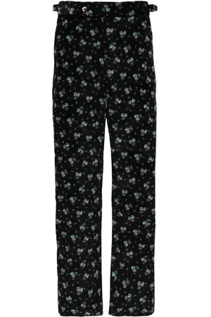 BODE Cordsakko mit Blumenmuster