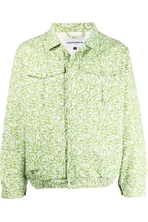 CARNE BOLLENTE Jacke mit abstraktem Print