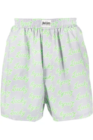Natasha Zinko Shorts mit Slogan-Print