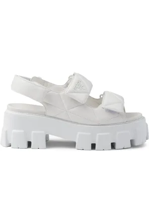 Prada Sandalen mit Logo