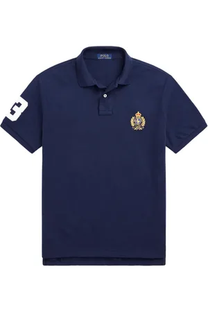 Ralph Lauren Poloshirt mit Polo Pony-Stickerei