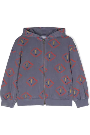 Bobo Choses Kapuzenhoodie mit Masken-Print