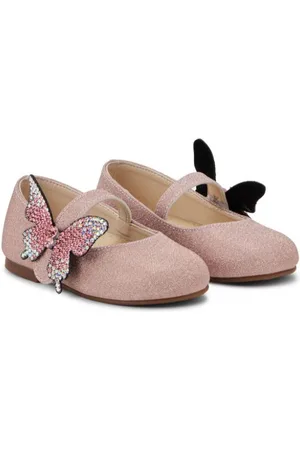 Babywalker Ballerinas mit Schmetterling-Motiv