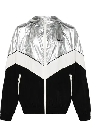Golden Goose Windbreaker im Patchwork-Look