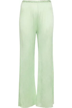 FORTE FORTE Plissierte Straight-Leg-Hose