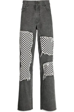 HACULLA Lockere Jeans mit Schachbrettmuster