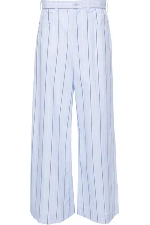 Marni Gestreifte Popeline-Hose