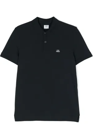 C.P. Company Poloshirt mit Logo-Applikation