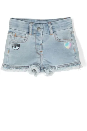 Chiara Ferragni Jeans-Shorts mit Eye Star-Print