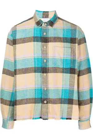 JOHN ELLIOTT Hemi Hemd mit Karomuster
