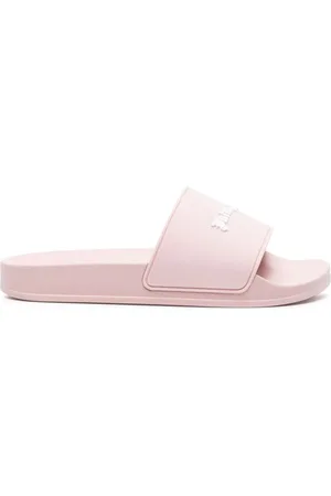 Palm Angels Pantoletten mit Logo-Prägung