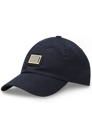 Dolce & Gabbana Baumwollstretch-Baseballkappe mit Logo-Schild