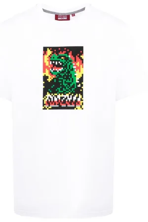 MOSTLY HEARD RARELY SEEN T-Shirt mit The Monster Attacks-Print